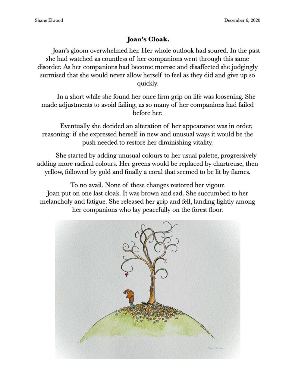 Joan’s cloak illustration included.1