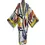 Miniatyrbild: Colorful printed long kimono with tassels