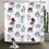 Miniatyrbild: Romantic/Love Heart Shower Curtain