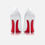 Miniatura: Red Soled Heart-Shaped Rhinestone High Heels