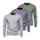 Miniature : Men's 3pcs Long-Sleeved T-Shirts