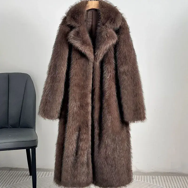 Miniatura: Women's Winter Faux Fur Coat