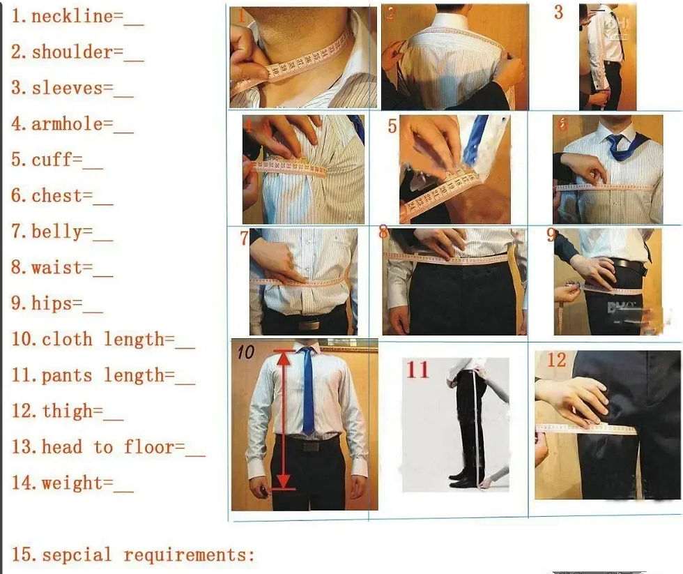 Miniatyrbilde: Elegant Slim Fit Double-Breasted Suit Set