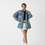 Miniature : Women's Retro Denim Overcoat