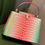 Thumbnail: Rainbow ombre crocodile handbag