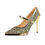 Thumbnail: Luxury Buckle Strap Banquet High Heels
