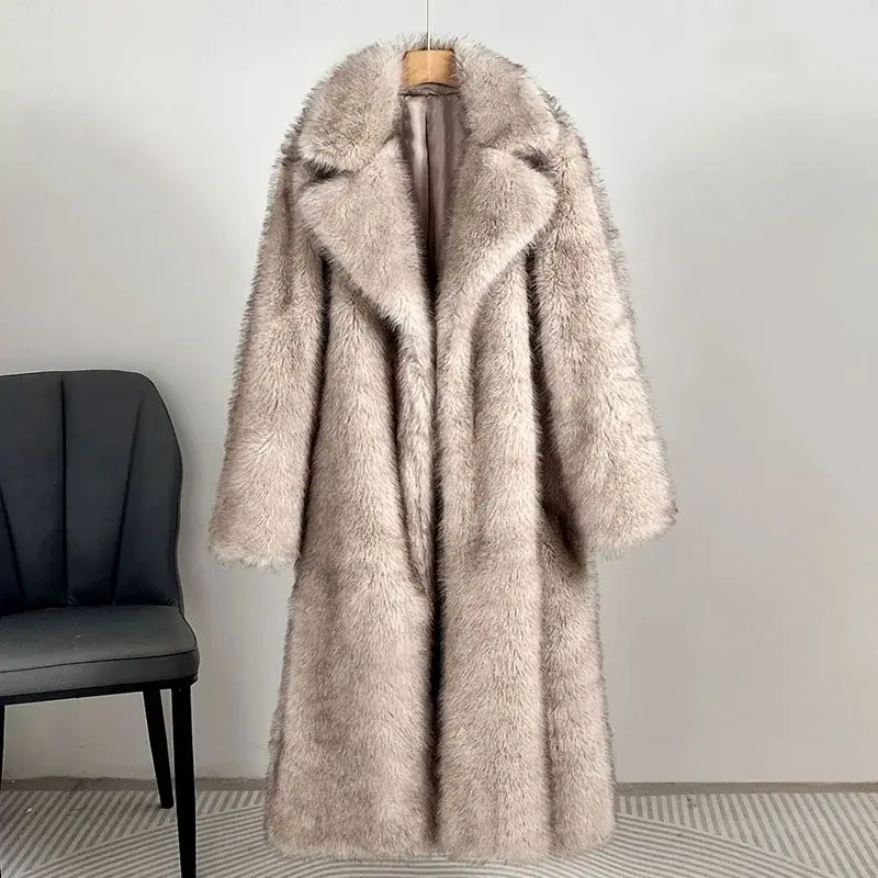 Miniatura: Women's Winter Faux Fur Coat