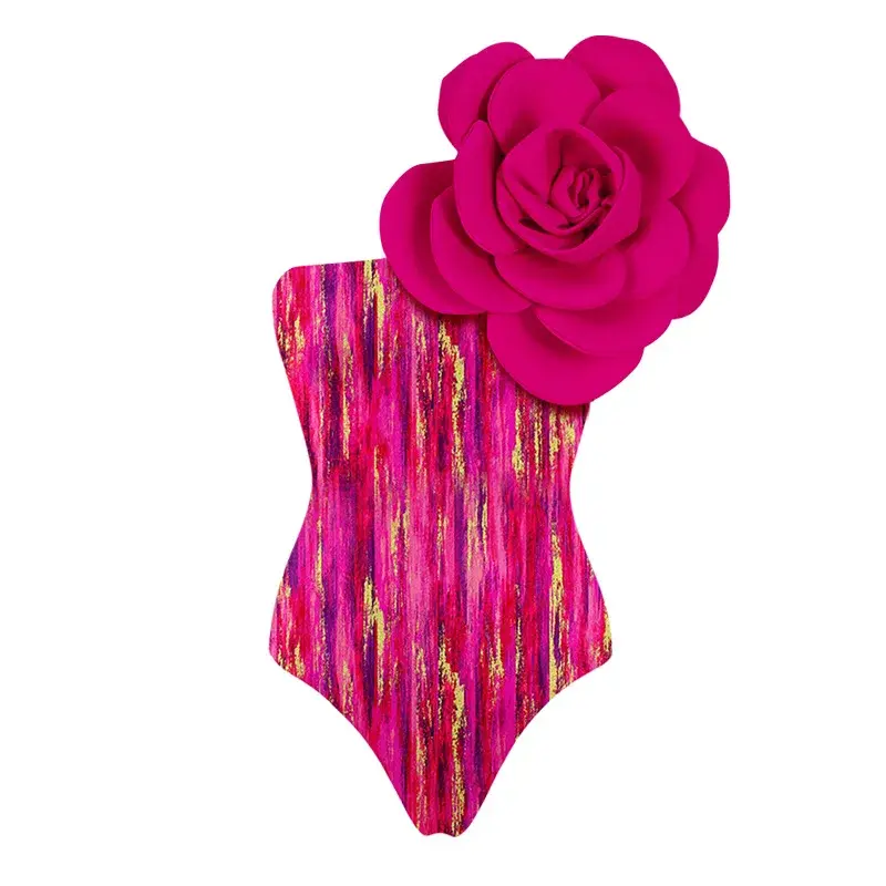 Thumbnail: 3D Flower One Piece and Sarong