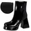 Miniatura: Stylish Patent Leather Boots For Women