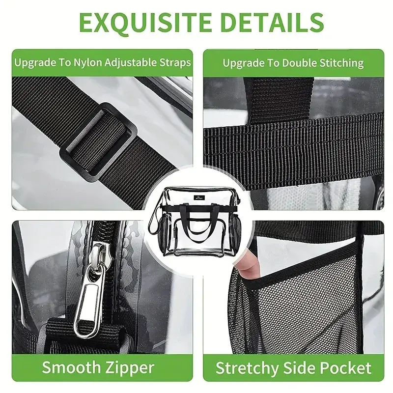 Thumbnail: Portable PVC Travel Backpack with Large Capacity