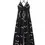 Thumbnail: Printed Hollow Out Ring Halter Dress