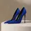 Miniatyrbilde: Sexy Blue Socialite Style Silk High Heels