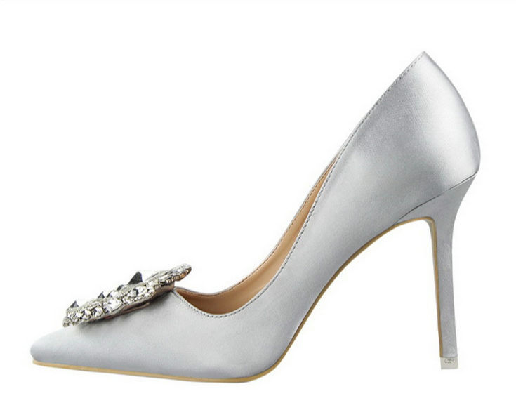 Sīktēls: Luxurious Rhinestone Party Stilettos