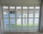 114mm Pearl Bi-Fold Aluminium Shutters