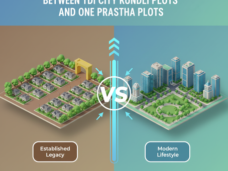 Beyond Location | Key Differences in TDI City Kundli Plots vs One Prastha