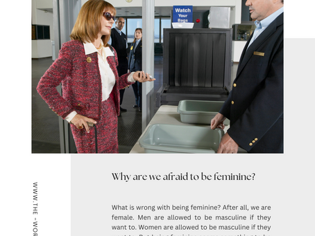 Is it wrong to be feminine at work?