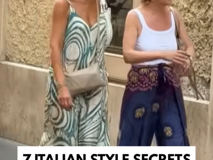 7 Italian Style Secrets Every Woman Over 50 Should Know