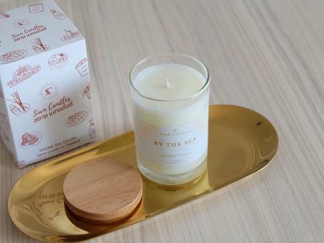 นั่งทำงานชิลๆ อยู่บ้านแต่หอมกลิ่นทะเลได้ง่ายๆ [รีวิวเทียนหอม Siam Candles]