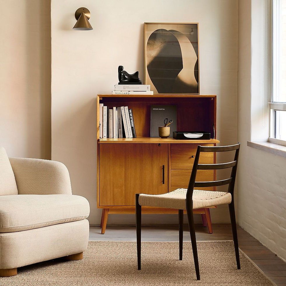 West Elm Mid Century Secretary Desk
