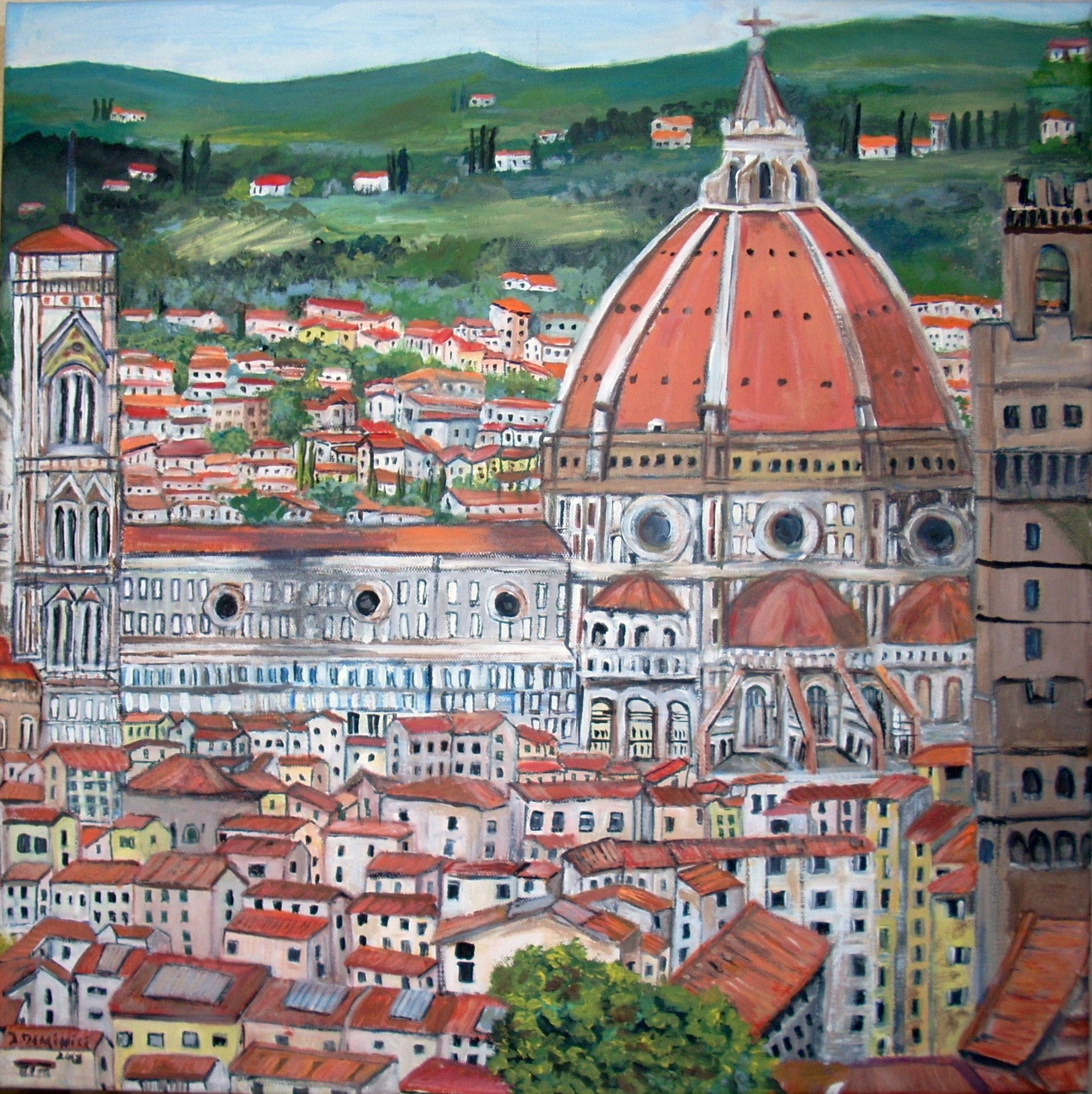 The Dome of Florence by Teresa Dominici