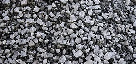 #57 crushed stone available for driveway and drainage projects in Sevierville, TN from West Dumplin Valley Farms.