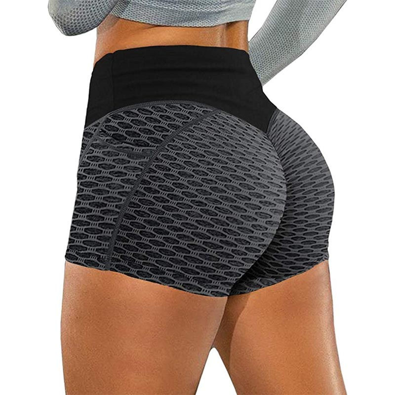 SculptFit™ High-Waist Seamless Scrunch Shorts