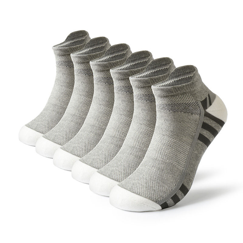 Thumbnail: StridePro™ Men's Performance Sports Socks – 6 Pair Pack