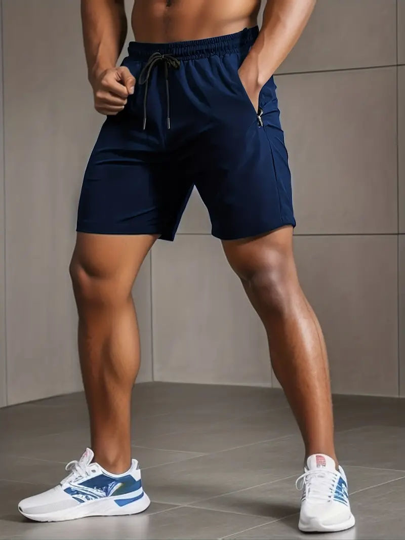 Thumbnail: UETEEY Summer Shorts Men Gym Sport Running Squat Fitness Workout Man Short Pants