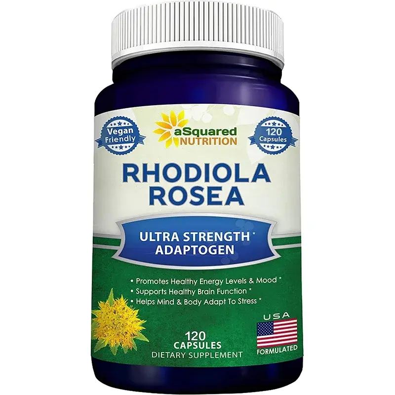 Thumbnail: Rhodiola Rosea Capsules - Super Adaptogen - High Strength Rhodiola Rosea Complex