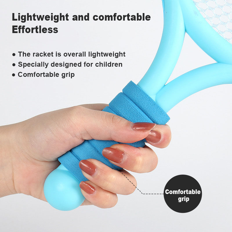 Thumbnail: Racket Tennis for Children Outdoor Sports Badminton Racket Kindergarten Toy Set 