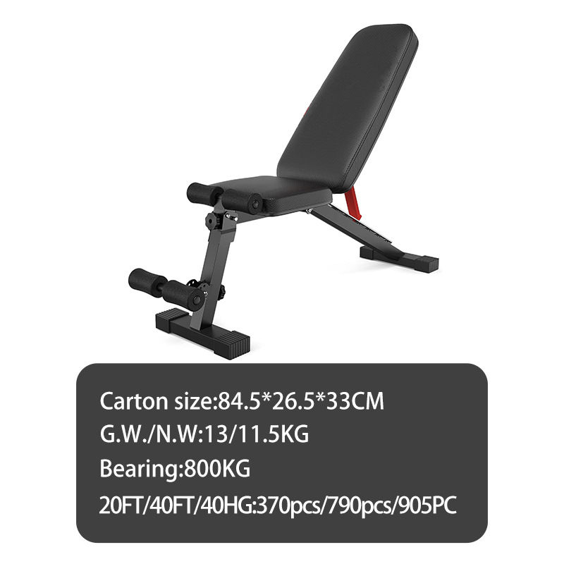 Thumbnail: TitanFit™ Pro Adjustable Weight Bench – Foldable Full Body Strength Training Ben