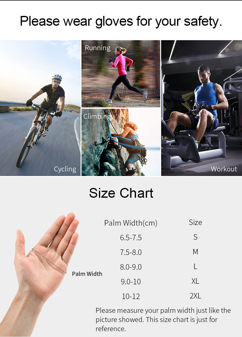 Thumbnail: INBIKE Shockproof GEL Pad Cycling Gloves Half Finger Sport Gloves Men Women Summ