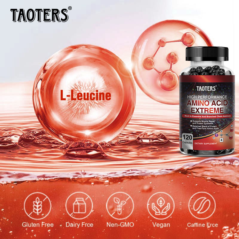 Thumbnail: Advanced Bodybuilding Amino Acid Capsules- Helps Increase Strength, Endurance, P