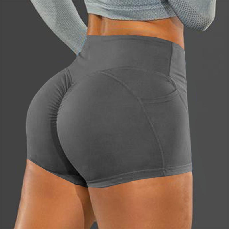 Thumbnail: SculptFit™ High-Waist Seamless Scrunch Shorts