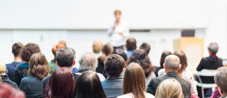 Audience and Lecturer