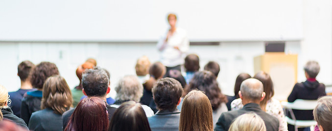 Audience and Lecturer