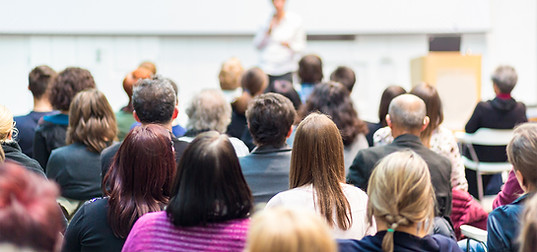 Audience and Lecturer