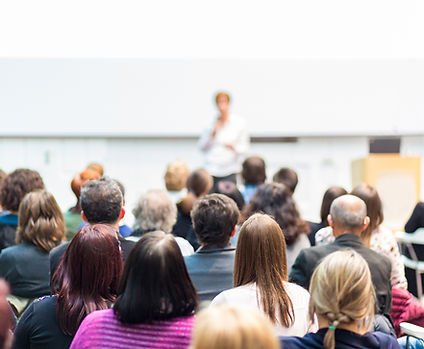 Audience and Lecturer