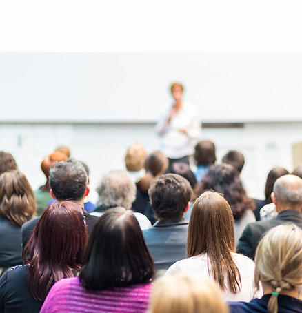 Audience and Lecturer