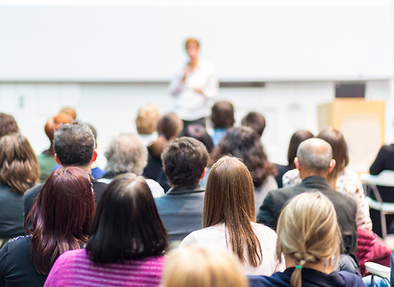 Audience and Lecturer