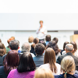 Audience and Lecturer