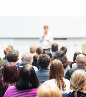 Audience and Lecturer