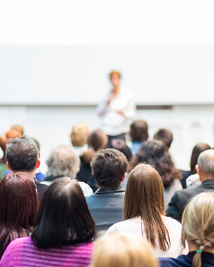 Audience and Lecturer