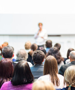 Audience and Lecturer