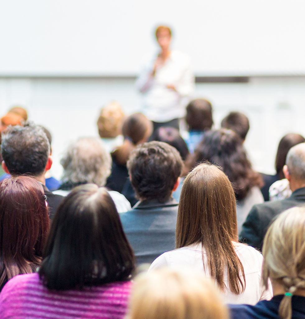 Audience and Lecturer