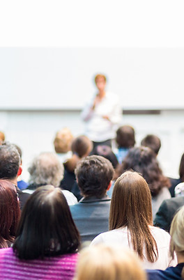 Audience and Lecturer