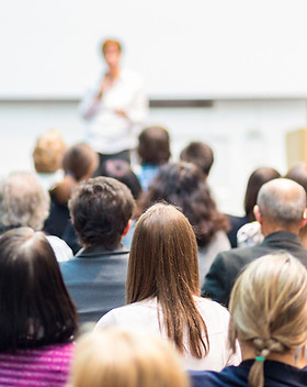 Audience and Lecturer