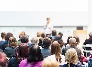 Audience and Lecturer