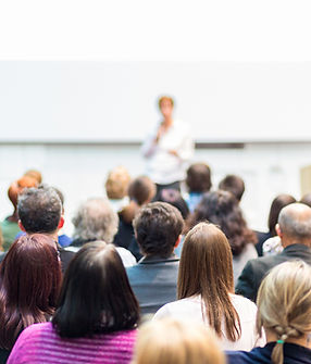 Audience and Lecturer