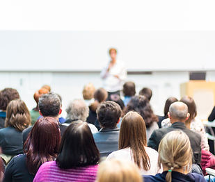 Audience and Lecturer